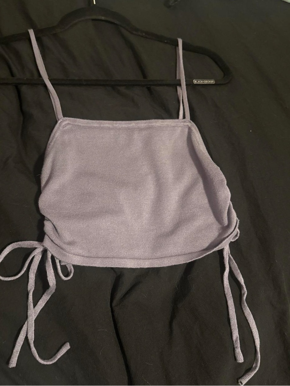 debut Soft Lavender V-Neck Sweater